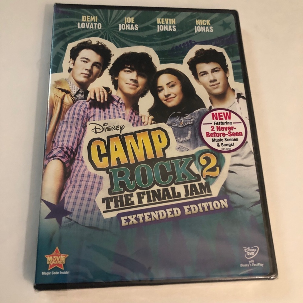 Camp Rock 2 The Final Jam DVD Extended Edition 2010 Jonas Brothers Brand New